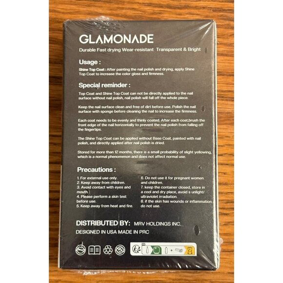 Glamonade 4 in 1 Professional Nail System Shine - Picture 2 of 2